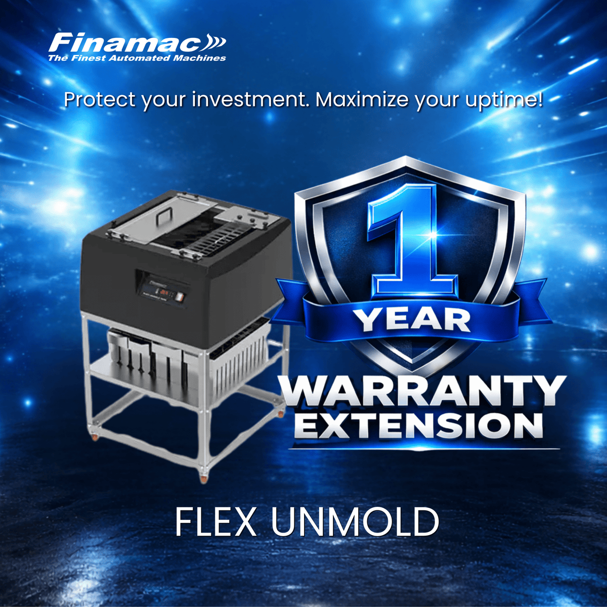 Extended warranty – Flex Unmold - Finamac LLC