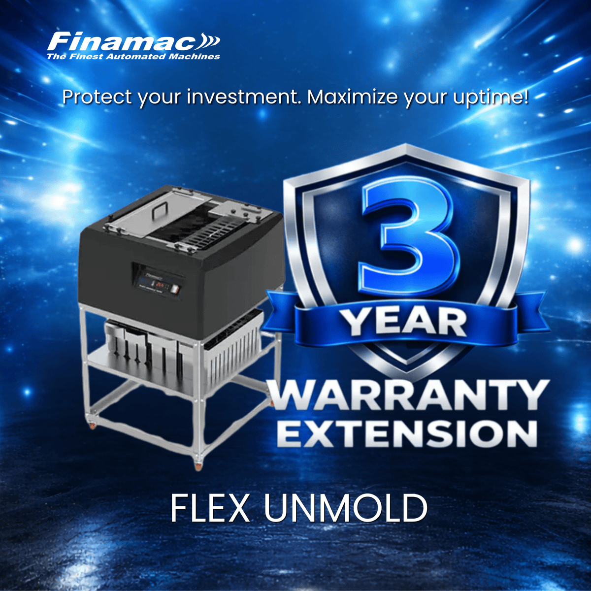Extended warranty – Flex Unmold - Finamac LLC