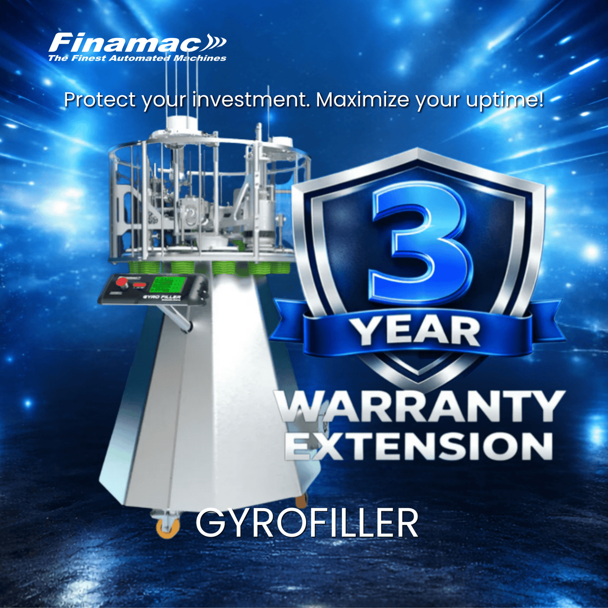 Extended warranty – Gyrofiller - Finamac LLC