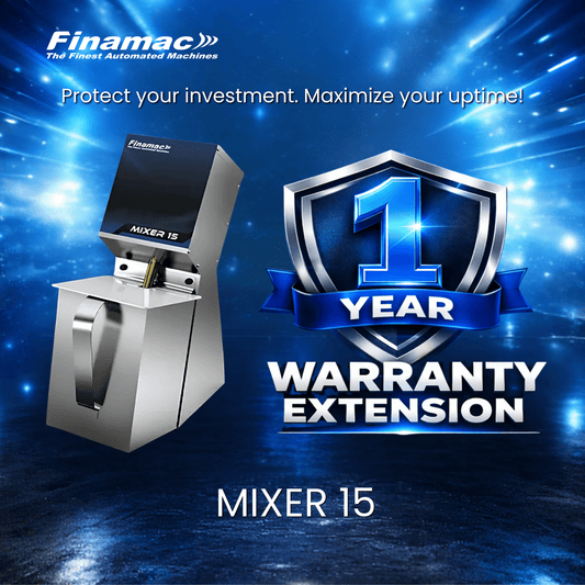 Extended warranty – Mixer 15 - Finamac LLC