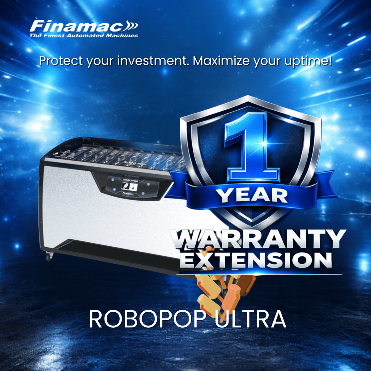 Extended warranty – Robopop Ultra - Finamac LLC