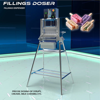 Filling Doser – For Ice Pops and Flavored Ice Molds - Finamac LLC