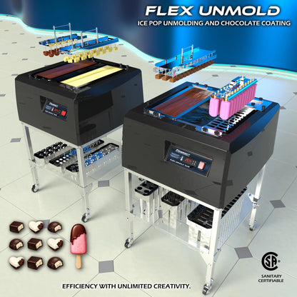 Flex Unmold Tank - Maquina Desmoldadora de Paletas