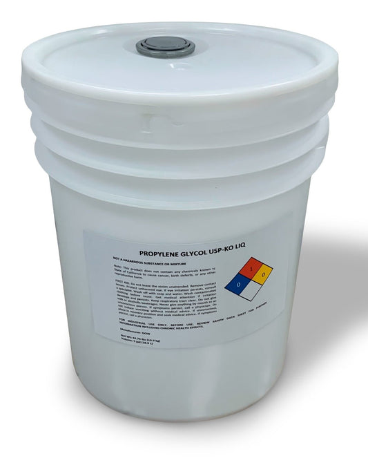 Food Grade Propylene Glycol USP - 19 Liters/5 Gallons Pail - Finamac LLC