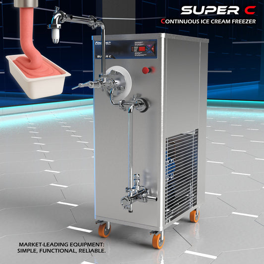 Super C - Maquina Productora Contínua de Helado Aireado