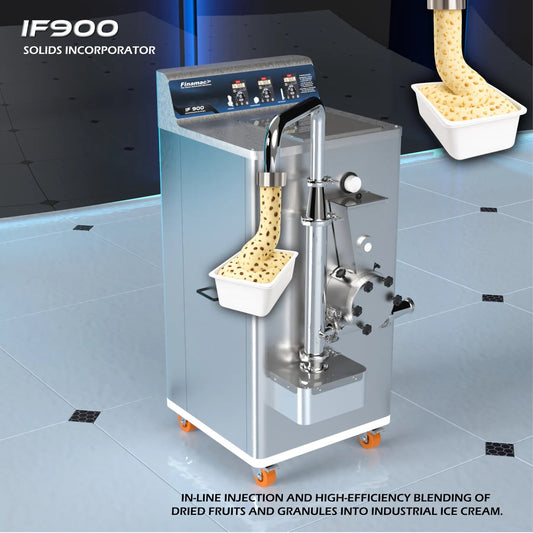IF 900 - Incorporator of Fruits and Solid Ingredients in Ice Cream - Finamac LLC