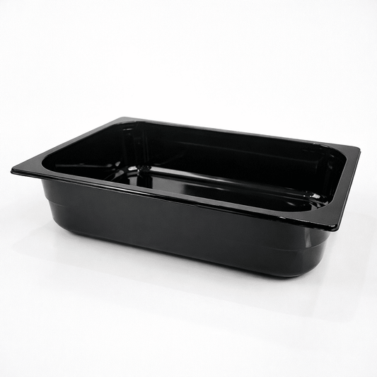 Italy pan 5.8 L black polycarbonate without lid - Finamac LLC
