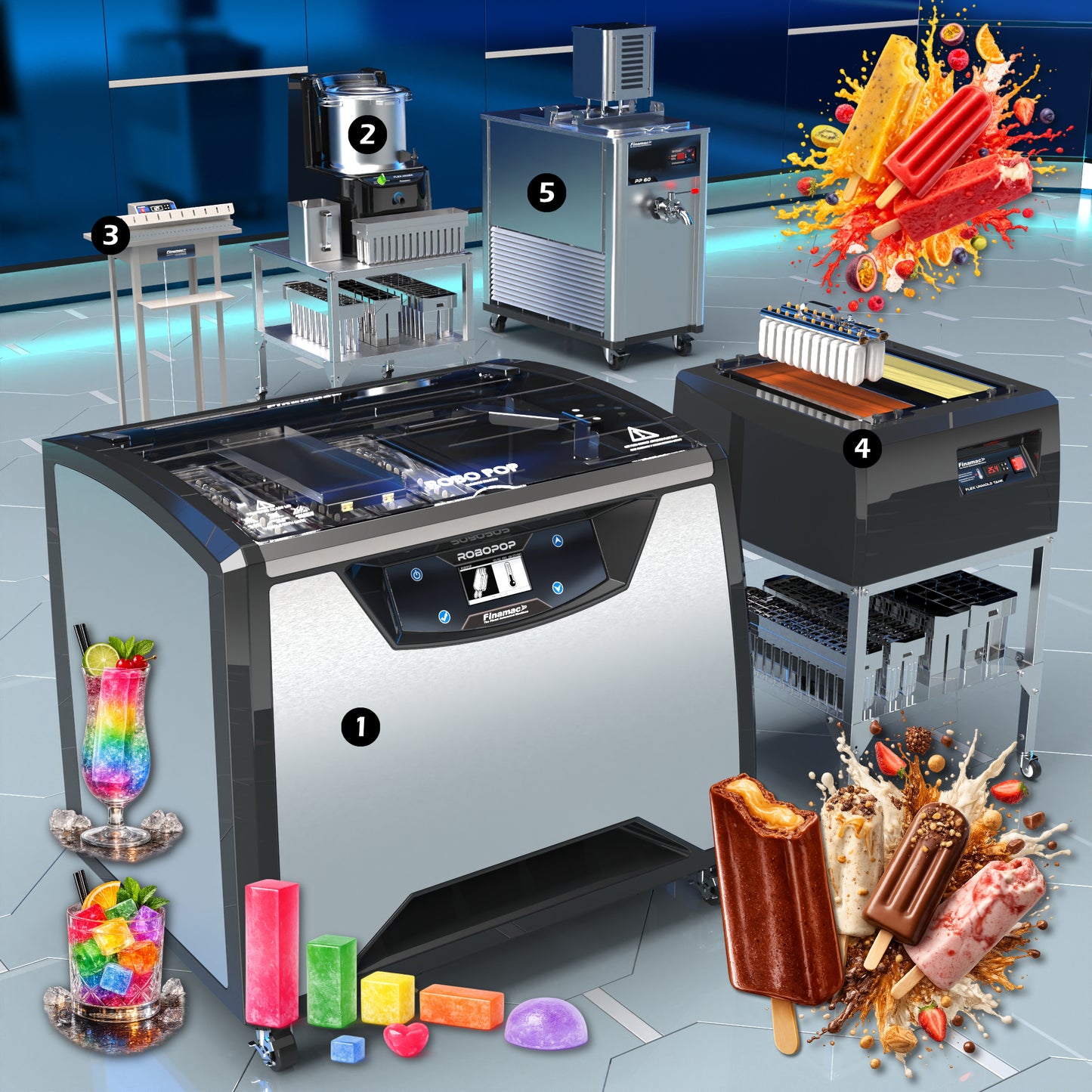 Paletas Artesanales y Hielo Saborizado - Versión Intermedia PLUS