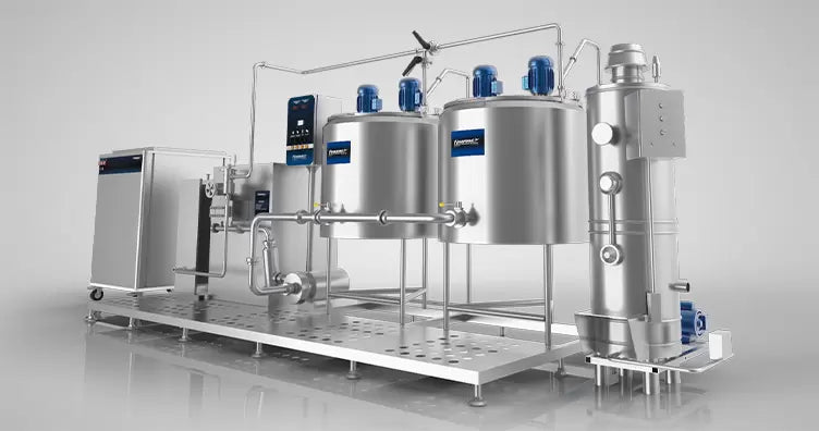 PPL 300/600/1200 - Plantas de Pasteurización Para Helados