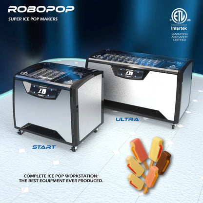 RoboPop Ultra - Máquina Produtora de Picolés Artesanal