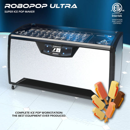 RoboPop Ultra - Máquina Produtora de Picolés Artesanal