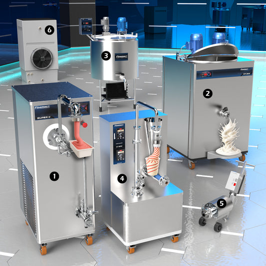 Produção Industrial de Sorvete - Versão Básica