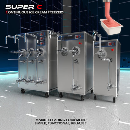 Super C3 - Ice Cream Production Machine - Finamac LLC