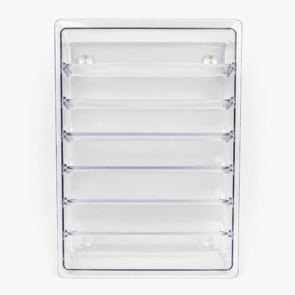 Transparent polycarbonate ice pop display tray 360 x 250 x 55 mm - Finamac LLC