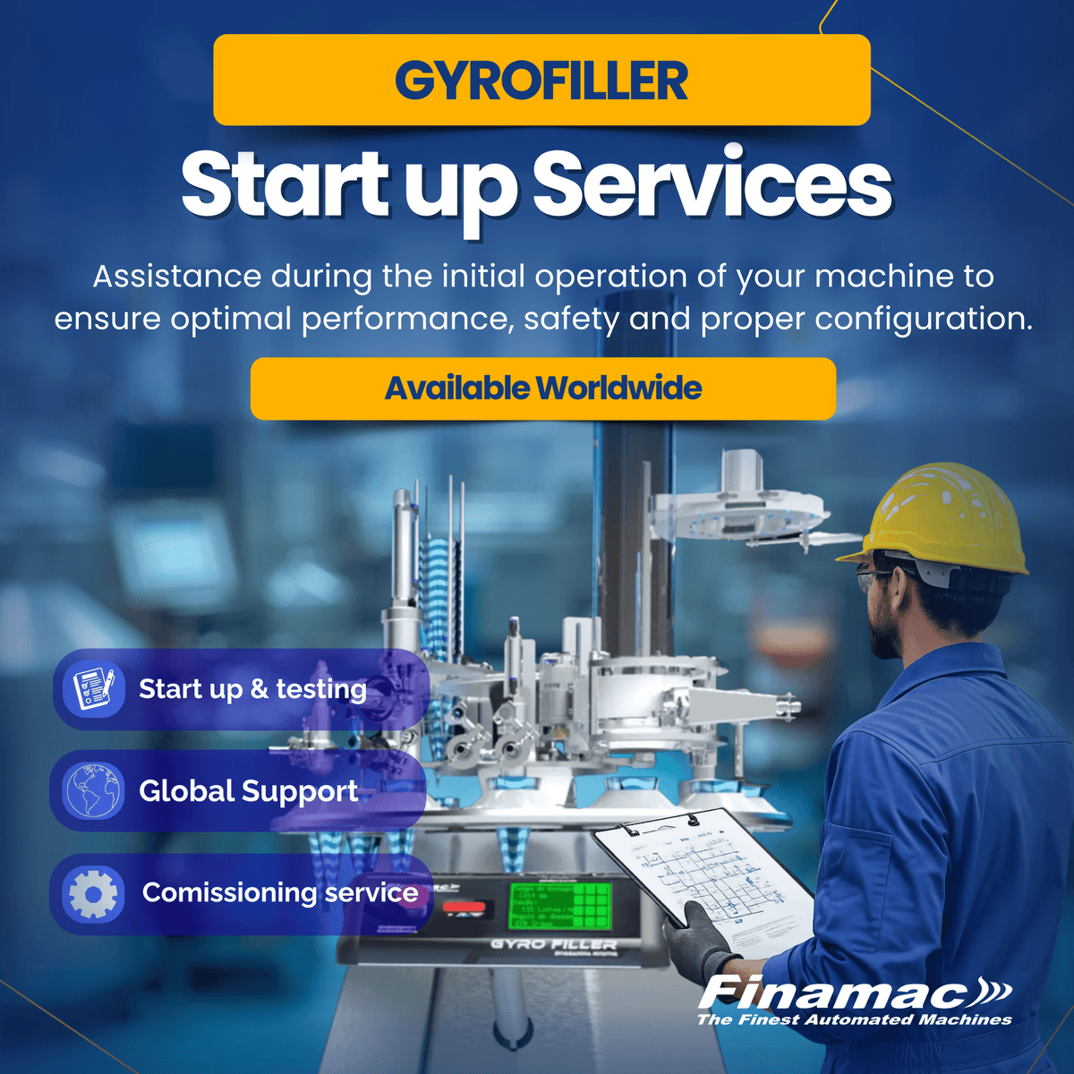U.S. Machines Start up Services - Gyrofiller - Finamac LLC