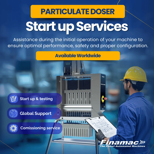 U.S. Machines Start up Services - Particulate Doser - Finamac LLC