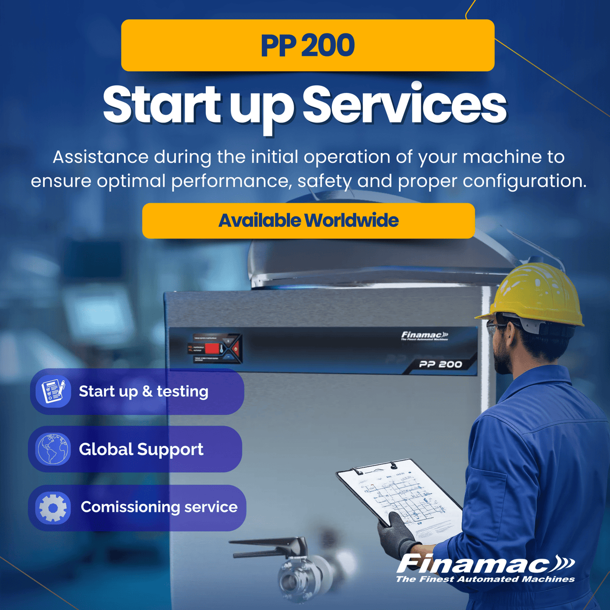U.S. Machines Start up Services - PP 200 - Finamac LLC
