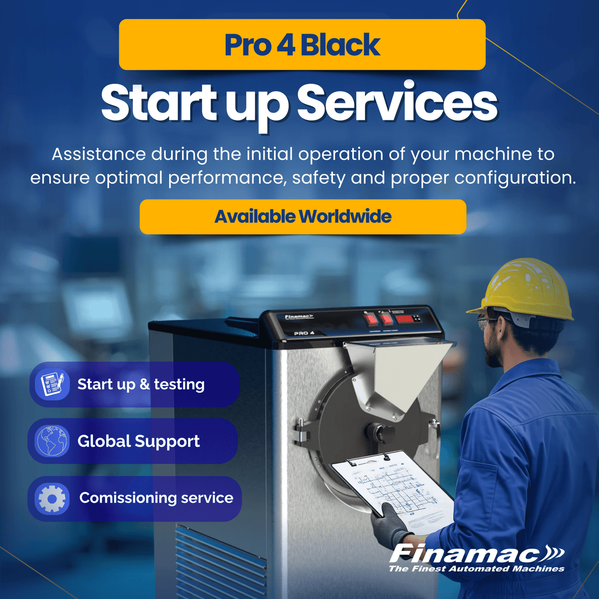 U.S. Machines Start up Services - Pro 4 Black - Finamac LLC