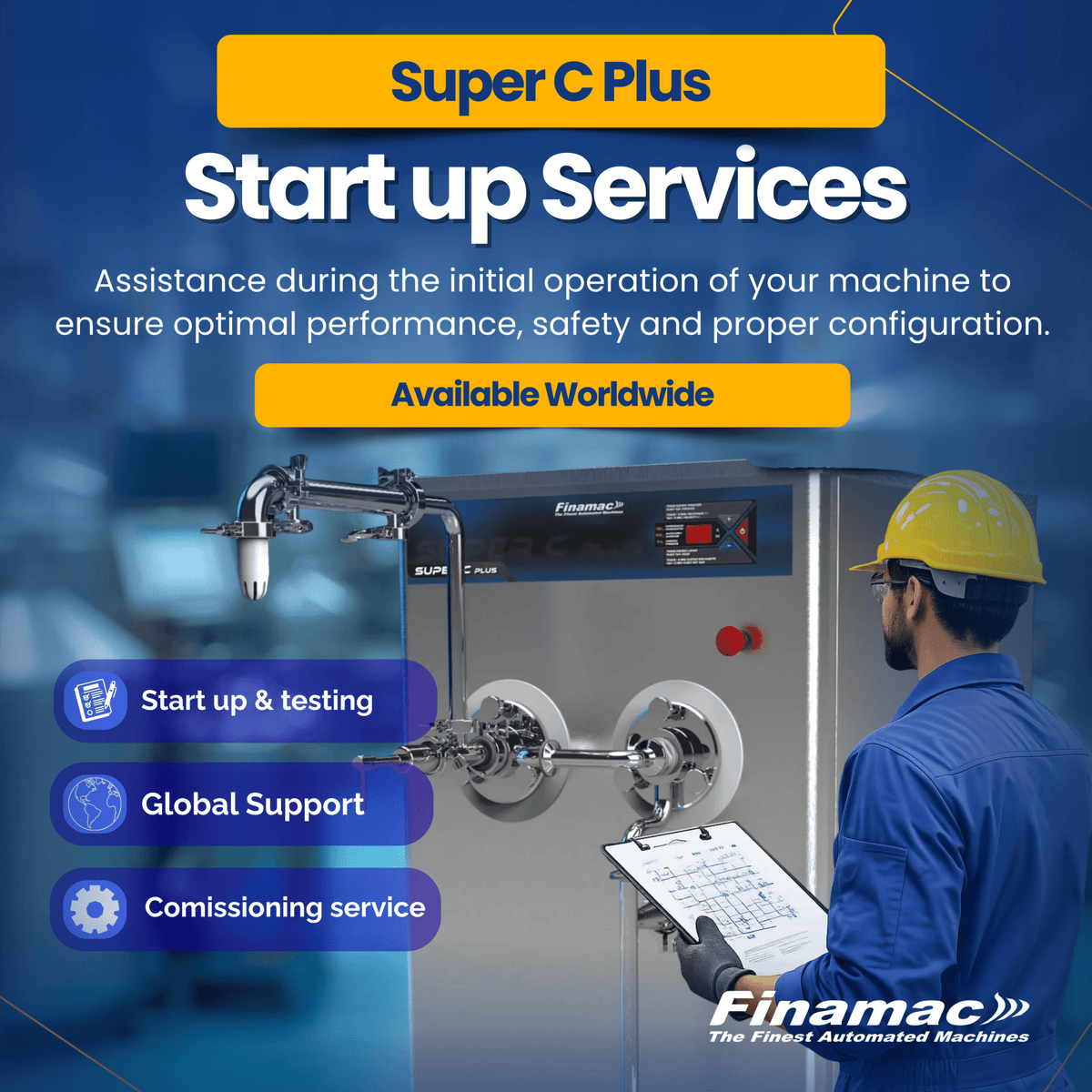 U.S. Machines Start up Services - Super C Plus - Finamac LLC