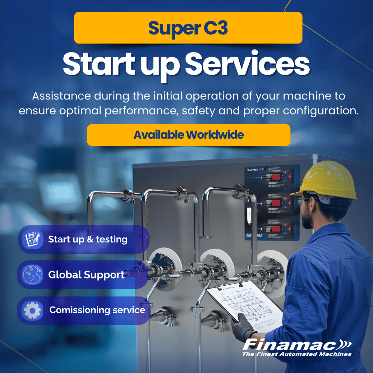 U.S. Machines Start up Services - Super C3 - Finamac LLC