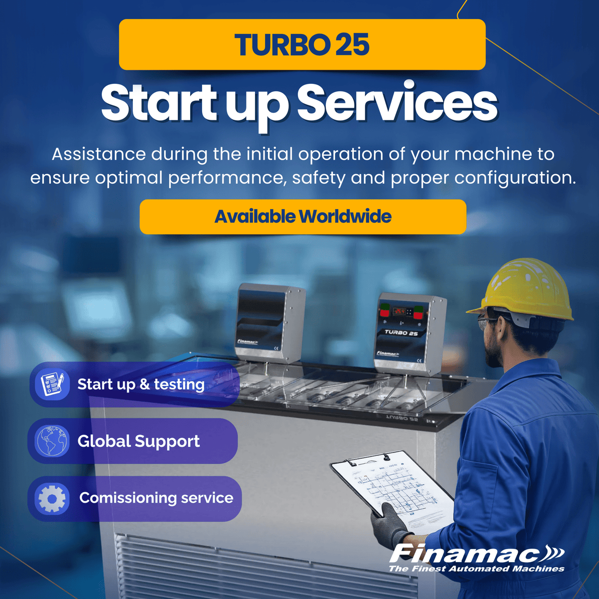 U.S. Machines Start up Services - Turbo 25 - Finamac LLC