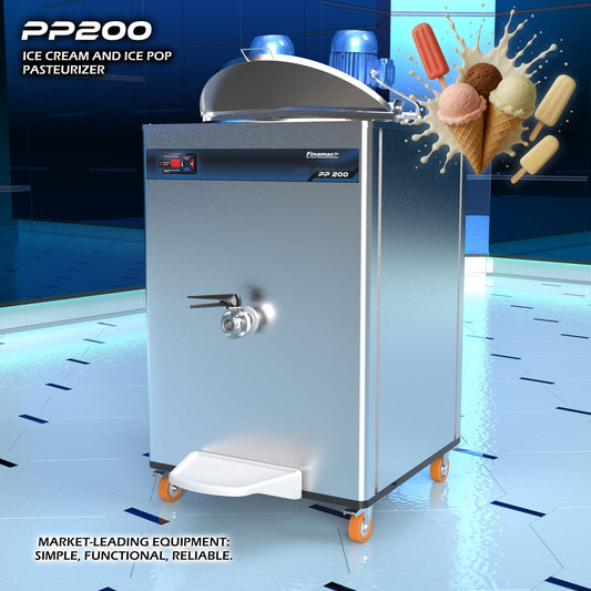 PP 200 - Pasteurizadora de Alto Rendimiento Para Helados y Paletas