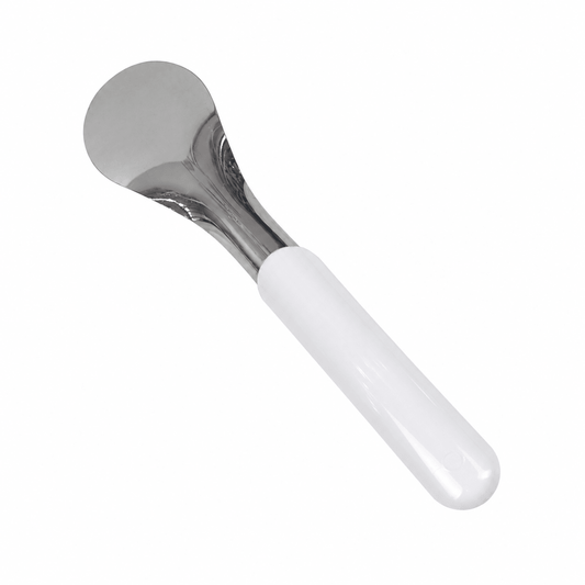 WHITE ICE CREAM SPATULA (001841) - Finamac LLC