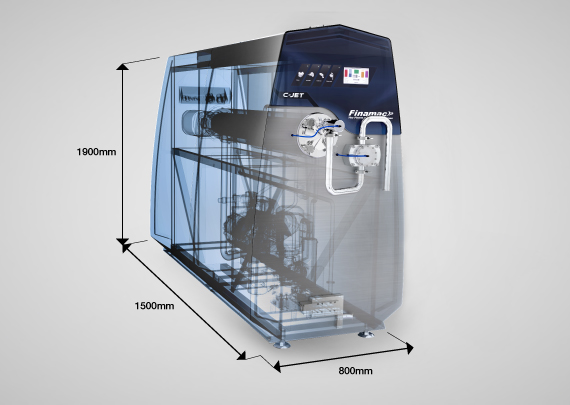 C-JET - Maquina Productora Continua Industrial de Helados