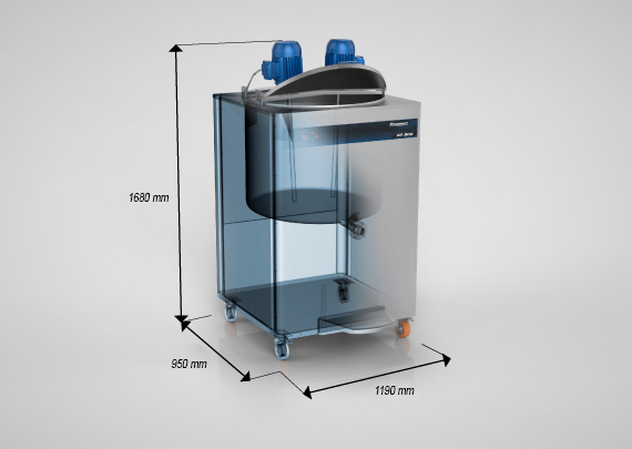 PP 200 - Pasteurizador e Homogeneizador Para Sorvetes e Picolés